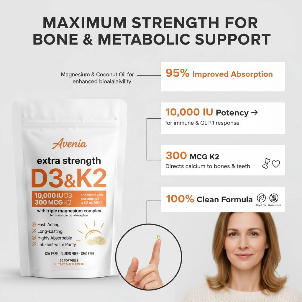 Vitamin D3 & K2
