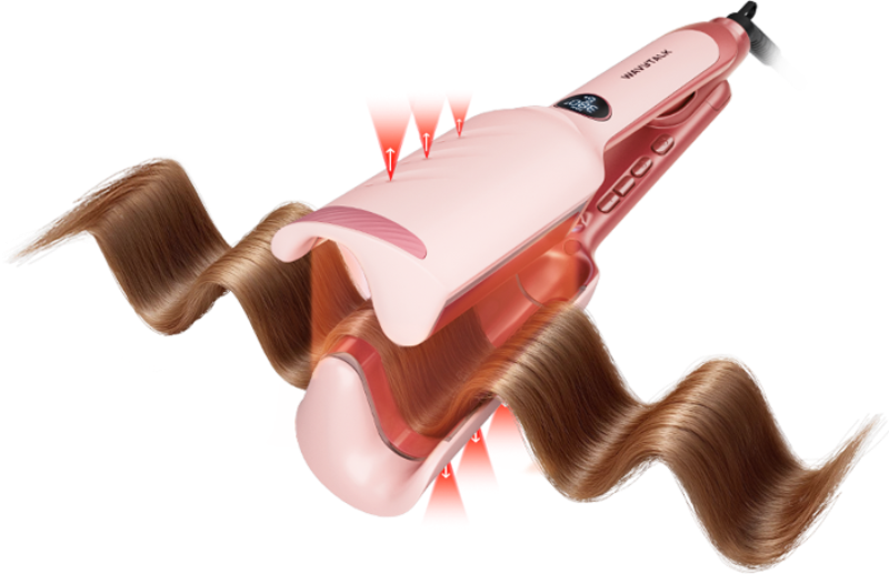 Power Wave Hair Crimping Iron
