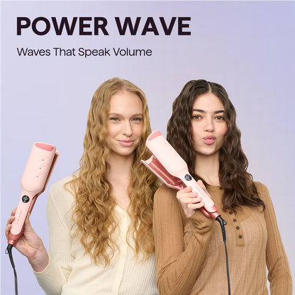 Power Wave Hair Crimping Iron