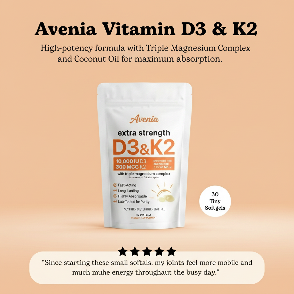 Vitamin D3 & K2